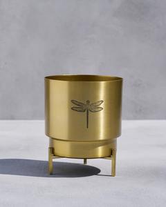 Maceta de metal de alta demanda a bajo precio, maceta decorativa para interiores y exteriores para el hogar, jardín, oficina, balcón, Patio - Product Image 4