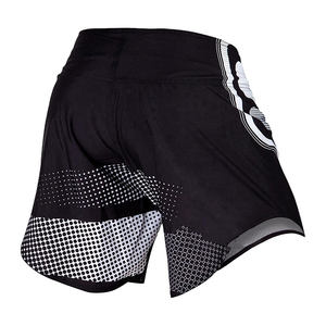 Shorts de boxe unisexes légers, séchage rapide, anti-rétrécissement, respirants, durables, pour l'entraînement de lutte, teinture unie, shorts de combat - Product Image 4