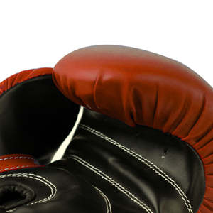 Nouveaux gants de boxe en cuir véritable de haute qualité, respirants, évacuant l'humidité, fermeture à boucle et crochet, légers, pour l'entraînement en extérieur - Product Image 5