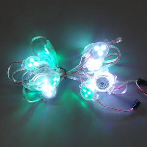 Lumières LED RGB à points de pixels WS2811 DC12V 5050SMD, lumière solaire étanche IP67, certifiées ROHS et CE, dimmables pour l'éclairage extérieur - Product Image 6