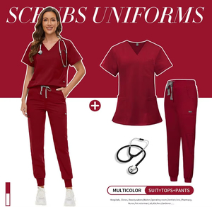 Uniformes Médicos de Lona de la Mejor Calidad para Enfermeras y Doctores, Conjuntos de Uniformes de Hospital, Secado Rápido y Transpirables - Product Image 2