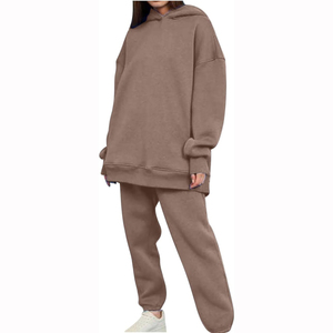 Vêtements de sport personnalisés OEM respirants doux pull pour femmes survêtement de jogging impression de survêtements survêtements décontractés - Product Image 2