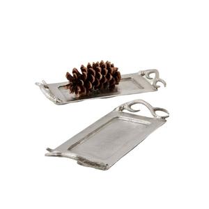 Fabricant et fournisseur de plateau de service en métal Plateau fait main d'excellente qualité Plateau en métal classique élégant en gros - Product Image 6