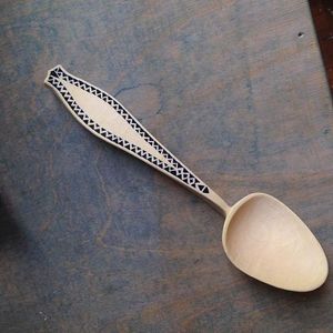 ช้อนไม้สำหรับทำอาหารช้อนไม้อะคาเซียช้อนแข็งสำหรับทำอาหารทำจากไม้ธรรมชาติแกะสลักโลโก้ได้ตามต้องการ - Product Image 4