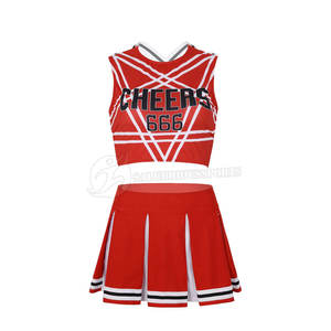 Uniformes de Animadoras al por Mayor, Tops de Uniforme para Chicas, Uniformes de Animadoras OEM, Uniformes de Animadoras Más Vendidos - Product Image 1