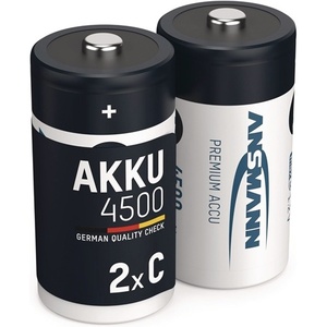 ANSMANN R14-C-Baby HR14 2 2St./Blister Accessoire électronique Batterie 1.2V 4500 mAh - Product Image 1