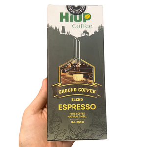 กาแฟบดเวียดนามคุณภาพสูง 30% อาราบิก้า 70% กาแฟโรบัสต้ากลิ่นหอมคล้ําปานกลางสําหรับเครื่องชงกาแฟเอสเปรสโซหรือตัวกรอง - Product Image 1