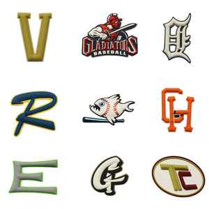 Decalcomanie personalizzate per casco 3D con <span class=keywords><strong>3m</strong></span> adesivo in PVC in gomma, adesivi per casco da Baseball Softball, Hockey, Logo sportivo - Product Image 6