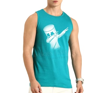 MANGOES FASHION Camiseta sin Mangas Casual y Transpirable para Hombre, Hecha en Pakistán, Material de Poliéster/Algodón, Todas las Tallas Disponibles - Product Image 2