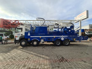 ACRDRILLING Diesel 800m <b>Drilling</b> Depth Portable Water Well <b>Drilling</b> Rig Truck New 14.5 Engine/Motor/<b>Pump</b>/Gearbox 70T-CH800 1 - Product Image 4