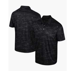 Hombres Impreso Diseño personalizado Polos Sublimación 100% Poliéster Golf Wear Manga corta Camisa de cuello de secado rápido - Product Image 5