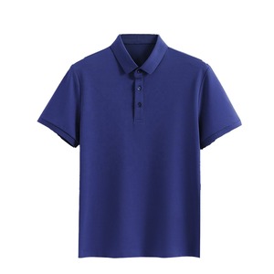 Alta calidad 230gsm 70% CVC algodón piqué Unisex clásico esencial manga corta Polo Golf camisa para hombres logotipo personalizado bordado - Product Image 1