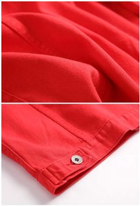 New <b>Men</b> Winter Slim Fit 100% Cotton Waterproof Windproof Denim Jeans <b>Jacket</b> Streetwear <b>Casual</b> Coat - Product Image 5