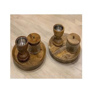 Taille et forme personnalisées Brûleur à Oud Mabkhar Design fantaisie Brûleur à Mabkhar en bois avec boîte et plateau en acrylique en vrac - Product Image 2