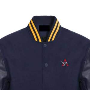 Chaqueta Bomber de Diseño Personalizado de Calidad para Hombre, Mangas con Bordado Chenille, Chaqueta Universitaria de Béisbol para Hombre - Product Image 1