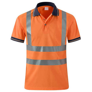 T-shirt de classe 3, vêtements de travail de sécurité réfléchissants, 100% polyester, séchage rapide, chemise de chantier, chemises de travail haute visibilité - Product Image 6