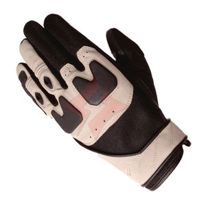 Gants de moto en cuir de chèvre véritable marron et noir de qualité supérieure, unisexe, personnalisables avec logo d'équipe, sportifs, imperméables et respirants - Product Image 5