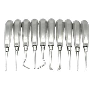 Lot de 10 ascenseurs de racine de luxation de lame d'ingénierie de précision pour l'extraction des dents Instruments de chirurgie dentaire de qualité supérieure - Product Image 2