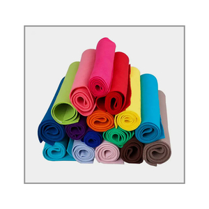 ผ้าโพลีเอสเตอร์100% ที่ขายดีผ้าโพลีเอสเตอร์สีสันสดใสผ้าสักหลาดเป็นมิตรกับสิ่งแวดล้อมวัสดุทางอุตสาหกรรมซื้อเลยตอนนี้! - Product Image 2