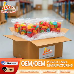 Vente en gros de bonbons et confiseries <span class=keywords><strong>sans</strong></span> <span class=keywords><strong>sucre</strong></span> Halal, fabricants de bonbons gélifiés en vrac de Chine - Product Image 2
