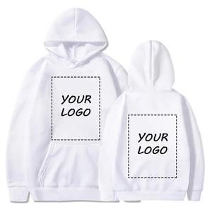 Unisex Plain Pullover Fleece <b>Hoodies</b> Solid <b>Black</b> Wholesale Hooded Sweatshirt for Men Knitted Weaving Method <b>Cheap</b> Sublimation - Product Image 1