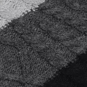 Bonnet d'hiver en tricot uni noir coloré, unisexe, à faible MOQ, classique, populaire, pour le sport en plein air, personnalisable pour les équipes sportives - Product Image 4