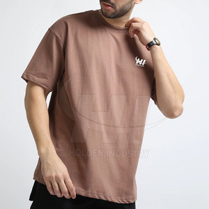 T-shirts surdimensionnés de haute qualité, logo personnalisé, manches courtes, tissu en coton, prix de gros, t-shirt surdimensionné - Product Image 4