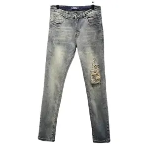 Jeans en denim pour hommes vêtements de tous les jours vêtements décontractés confortables en tissu durable idéaux pour le style de vie vêtements de mode quotidiens - Product Image 6