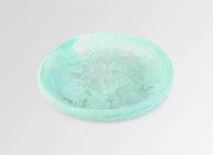 Bol à fruits rond transparent personnalisé bol décoratif de table moderne décor à la maison bol à fruits en résine décoration de mariage maison et cuisine - Product Image 6