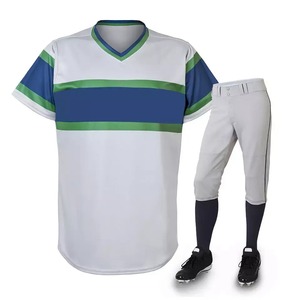 Jersey de béisbol con logotipo personalizado hecho en Pakistán, nuevo diseño, conjunto de ropa deportiva transpirable con técnicas impresas, uniforme personalizado - Product Image 4
