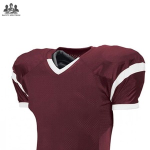Uniforme de Fútbol Americano Personalizable, Transpirable, de Secado Rápido, Manga Corta, 100% Poliéster, Nuevo de Fábrica - Product Image 4