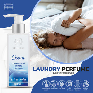 Aromatika <b>Ocean</b> Concentrated Laundry Perfume Fabric Softener 200ml Pump <b>Bottle</b> Fragrance for Daily Clothing & Bedding Care - Product Image 4