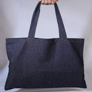 Fashionable Eco-Friendly 100%Organic Cotton <b>Tote</b> <b>Bag</b> Custom Printed Logo Easy Carrying New Style Reusable Grocery Shopping <b>Bag</b> - Product Image 3