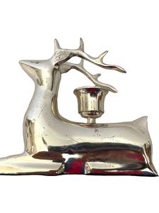 Bougeoirs de luxe en métal pour décoration de maison et de restaurant à forte demande pour réglage de table de Noël lot de 2 - Product Image 6