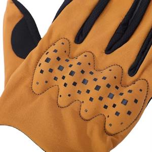 Gants de vélo à doigts complets en néoprène, cuir, polyester, écologiques, respirants, gel anti-choc, unisexe, couleur et logo personnalisables - Product Image 6