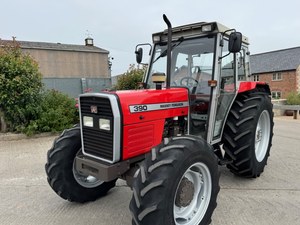 Tracteur agricole Massey Ferguson MF 390 35HP, diesel, transmission par engrenages, 2 roues motrices, attelage 3 points, moteur PTO, à vendre - Product Image 2