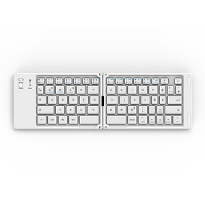 Mới Xách Tay Dual-Gấp Chia Cho Bàn Phím Siêu Mỏng Thiết Kế USB Type-C Giao Diện Cho IOS Android Điện Thoại Di Động Máy Tính Xách Tay - Product Image 5