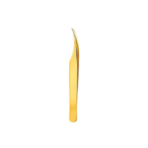 Pinzas de pestañas personalizadas Pinzas de pestañas de alta calidad Punta de fibra Pinzas de punta de fibra profesional Punta de fibra Etiqueta privada - Product Image 2