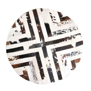 พรมหนังวัวแท้ ดีไซน์ล่าสุด บริการ OEM ราคาถูก ขายดี คุณภาพสูง - Product Image 1