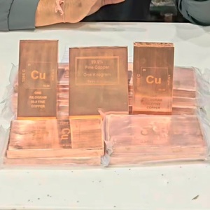 In-Stock 1kg/2kg 99.9% Pure Hexagonal <b>Copper</b> Bullion Bar for Investment & Industry - Product Image 6