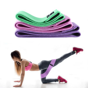 Gaf chân vòng lặp <span class=keywords><strong>Toning</strong></span> Yoga tập thể dục đàn hồi căng ban nhạc hip vòng tròn sức đề kháng di động tập thể dục kháng ban nhạc tập thể dục OEM - Product Image 3