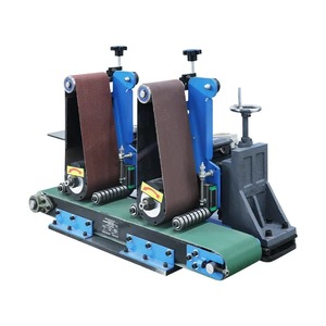 Auto Metal Small Abrasive Belt 150MM Polisher Gear Component Polishing <strong>Machine</strong> Motor Powered Metal Polishing <strong>Machine</strong> - Product Image 5
