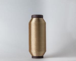 Hilo de Bordado Metálico Dorado de Poliéster, Alta Resistencia, Antibacteriano, 150D/3, para Uso Textil en el Hogar, Diámetro Personalizado - Product Image 4