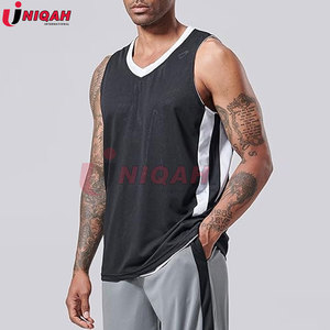 Camiseta deportiva de alta calidad para hombre, tallas personalizables, conjunto de color blanco/Negro transpirable, precio de fábrica - Product Image 4