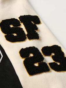 Veste universitaire vintage pour homme, veste de baseball, prix de gros, vente chaude, streetwear avec broderie unique, veste streetstyle - Product Image 4