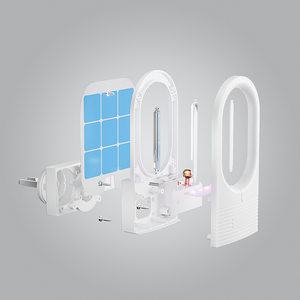 Trappola elettrica intelligente per insetti per interni Plug-In trappola per mosche insetti acchiappasogni più forte cattura mosche della frutta - Product Image 3