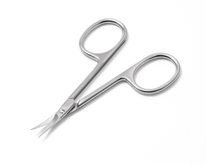 กรรไกรตัดเล็บใบมีดสแตนเลสคมแบบเกาหลีสำหรับมืออาชีพกรรไกรตัดหนังกำพร้าแบบโค้งงอคม - Product Image 2