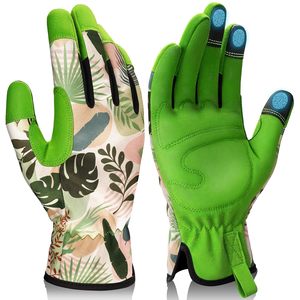 Gants de jardinage personnalisés de haute qualité femmes sergé gants de protection floraux gants de jardinage de fleurs - Product Image 2