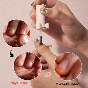 Etiqueta privada popular OEM ingredientes naturales seguro cuidado de los dedos productos para el cuidado de las manos Rosa aceite nutritivo salud de las uñas - Product Image 2