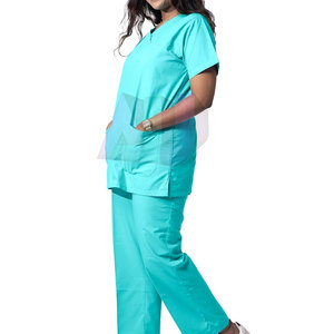 Conjunto de Uniforme Médico Ligero y Ecológico para Mujer para Uso Hospitalario con Material de Algodón Elástico de Fácil Cuidado y Opciones Personalizables - Product Image 3